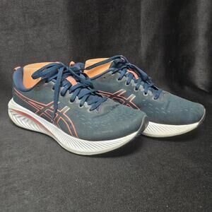 ASICS Blue & Pink Gel Excite 10 Amplifoam Running Shoes Walking Sneakers